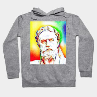 Xenophon Colourful Portrait | Xenophon Artwork 11 Hoodie